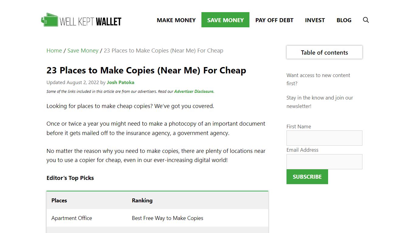 23 Places to Make Cheap Copies in 2022 (Near Me) - Well Kept Wallet